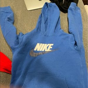 Nike blue hoodie youth XL